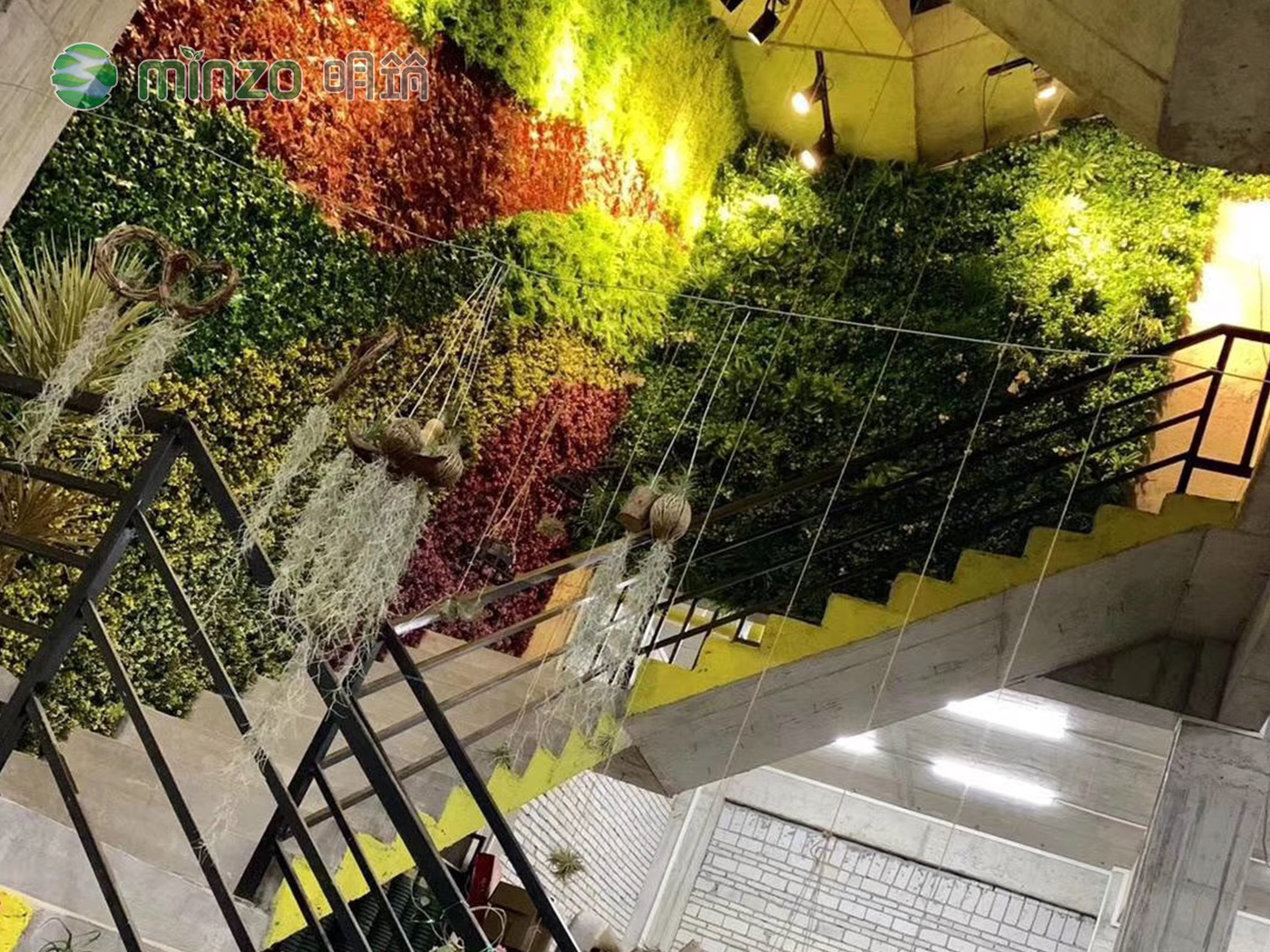 海南某花店墻面裝飾